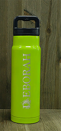 Laser Engraved Water Bottles