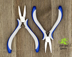 Set of 2 padded handle, spring-action pliers perfect for weaving chainmail. With padded handles and a spring action to reduce hand fatigue.
